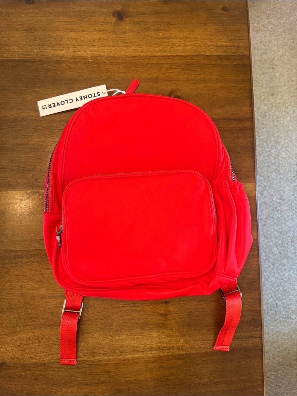 NWT 🏷️ | Stoney Clover Lane | Apple Mini Backpack with Water Bottle Pocket